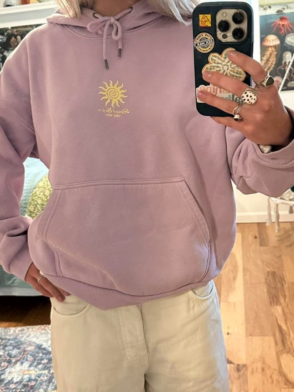 Rip Curl Women's Purple Hoodie